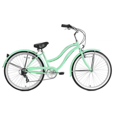 Micargi Mint Green Pantera 7 Speed Beach Cruiser Female