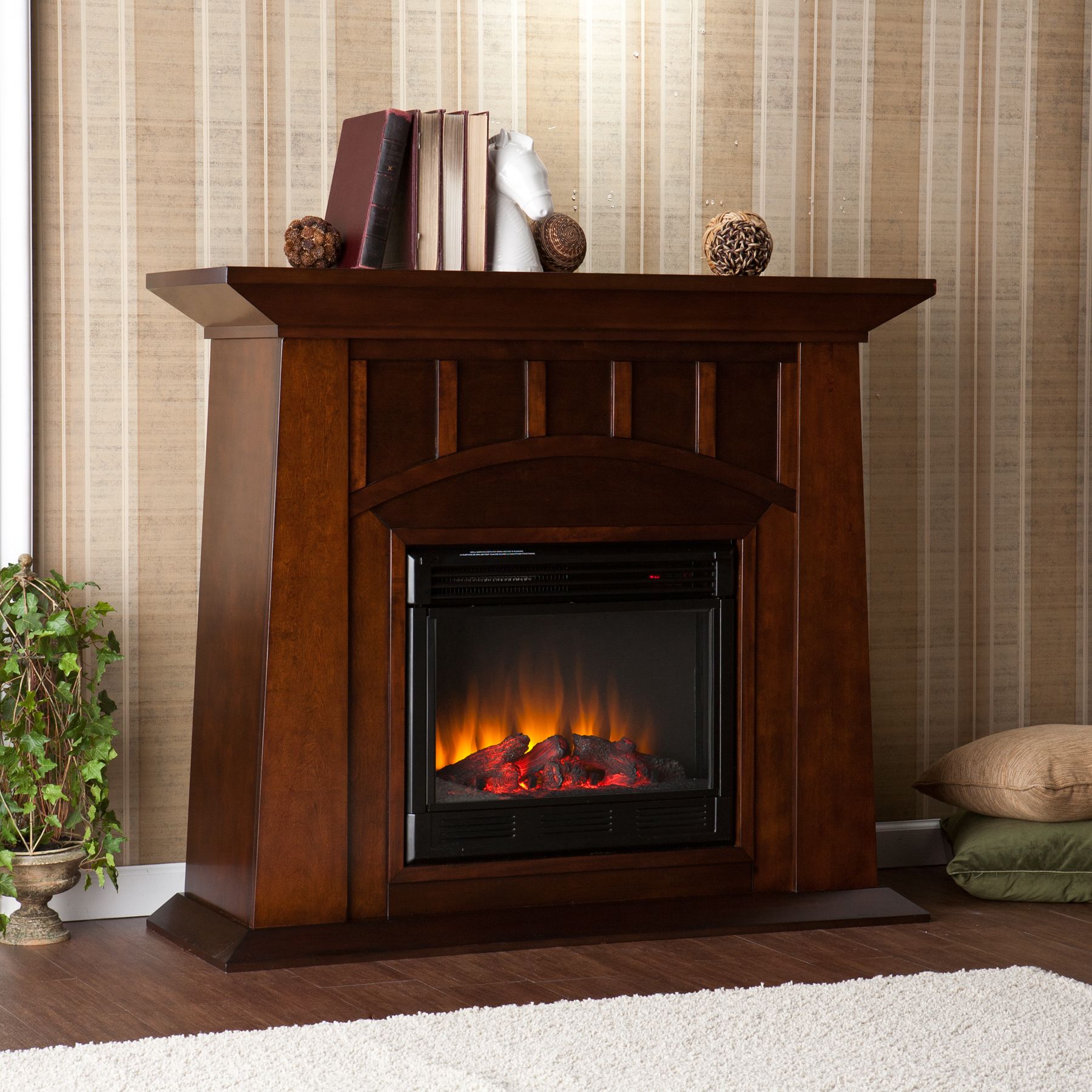 Southern Enterprises Luton Electric Fireplace at Kmart.com