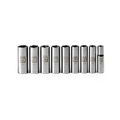 9 pc. Metric 6 pt. Deep 3/8 in. dr. Easy-to-Read Socket Accessory Set