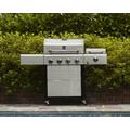 4 Burner Gas Grill with Steamer