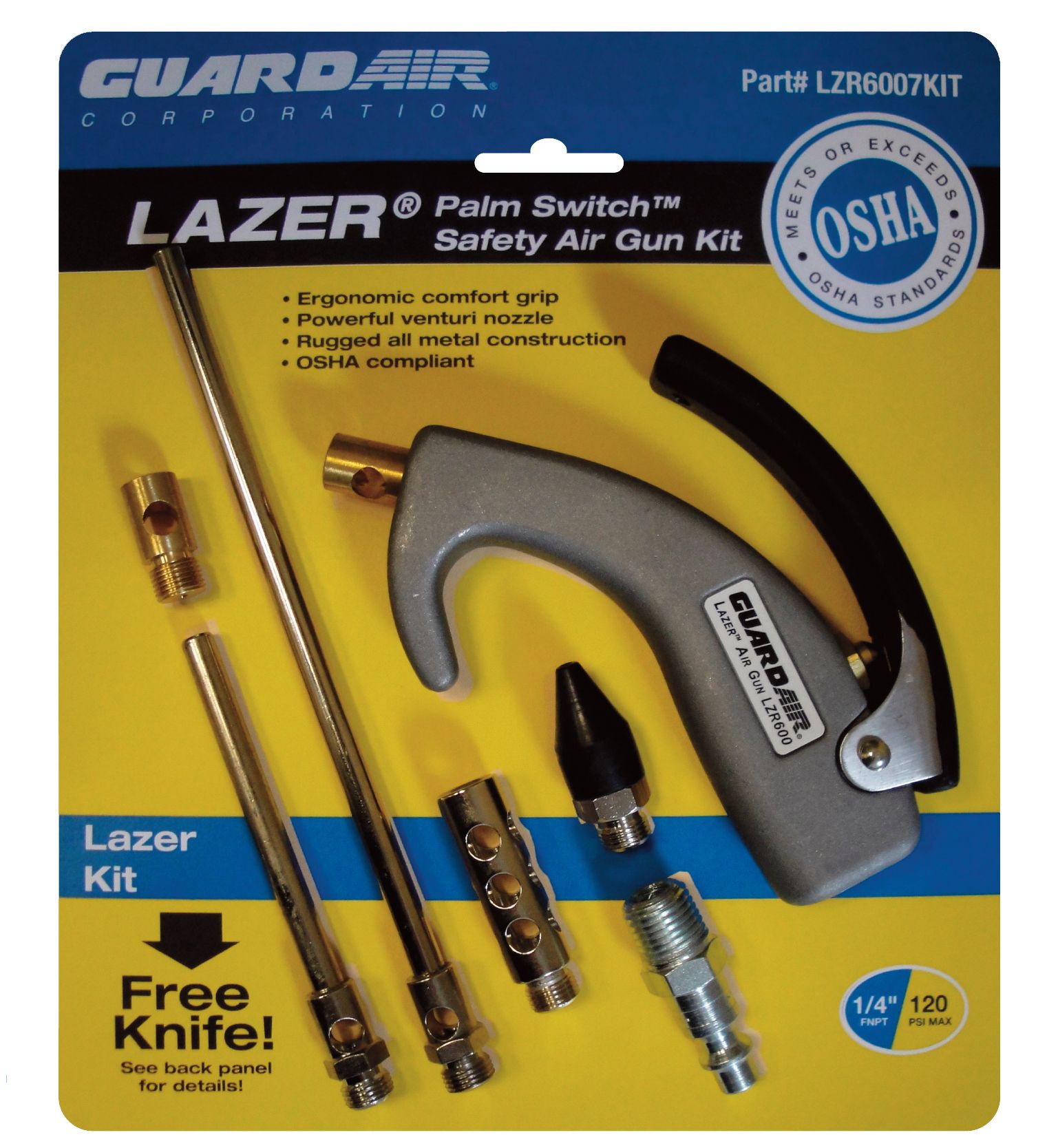 Guardair Lazer Palm Switch Safety Air Gun Kit at Kmart.com