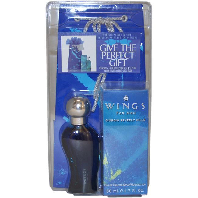 Giorgio Beverly Hills Wings by Giorgio Beverly Hills for Men - 2 pc Gift Set 3.4oz edt Spray, 3.4oz after shave at Kmart.com