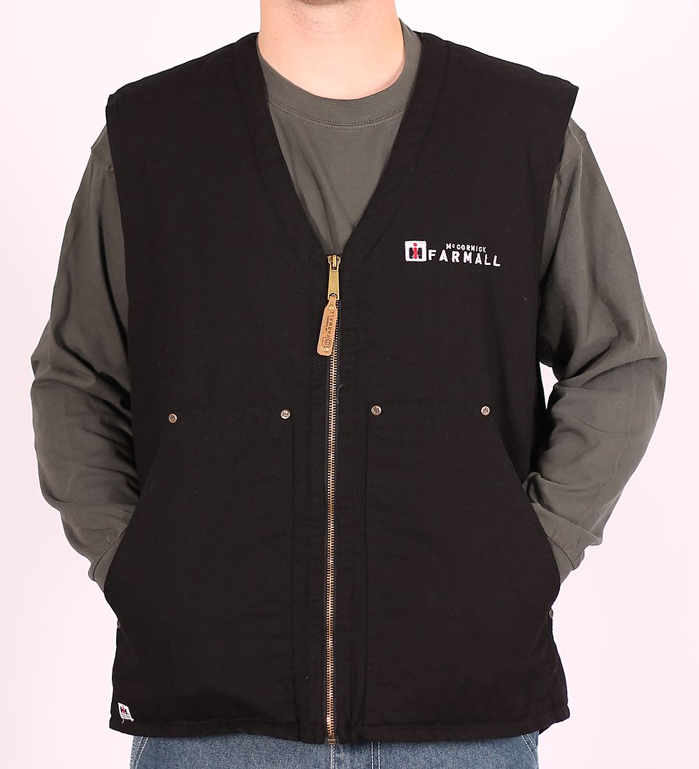 Farmall IH Embroidered Sherpa Lined Barn Vest at Sears.com