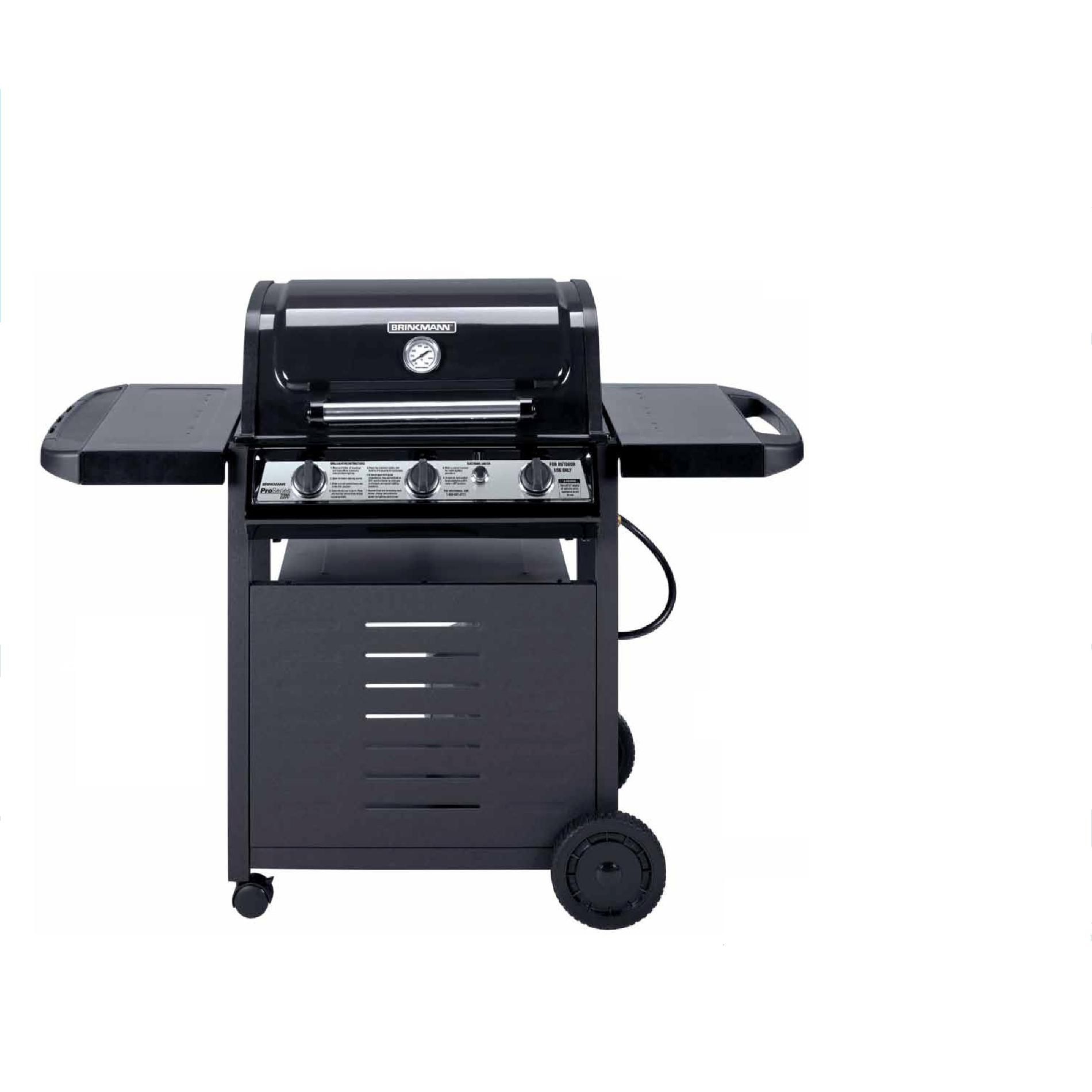 Binkmann 71022000 Brinkmann 3 Cast Iron Grill w/Large Side Tables