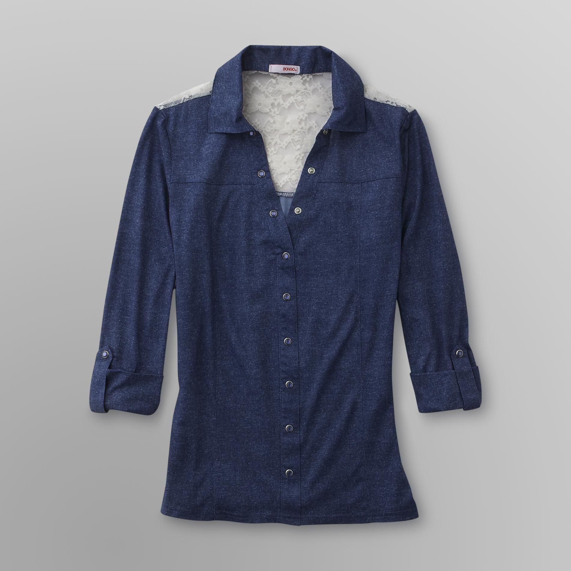 Bongo Junior's Lace Yoke Blouse at Sears.com
