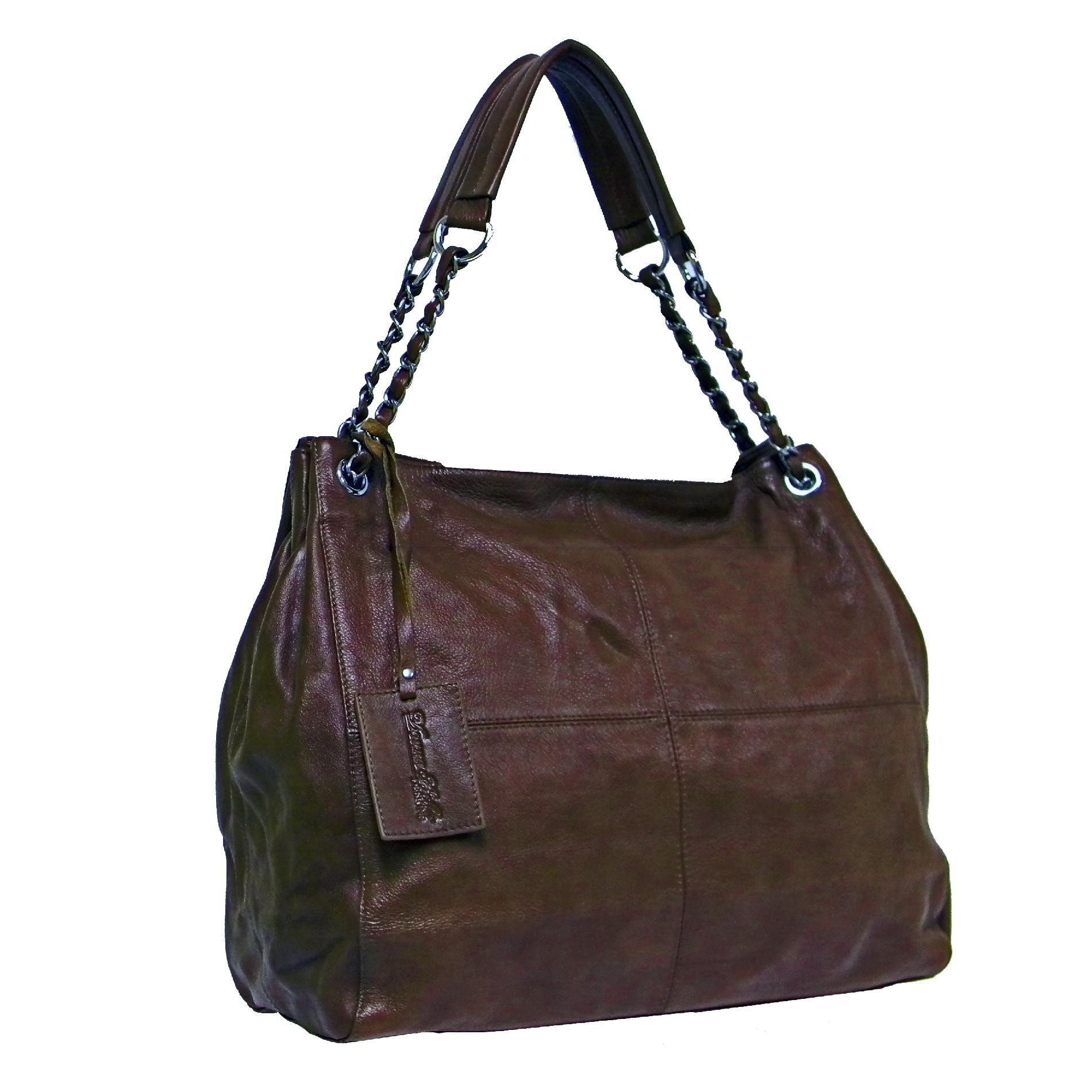 Donna Bella Designs Slick Medium Leather Tote at Sears.com
