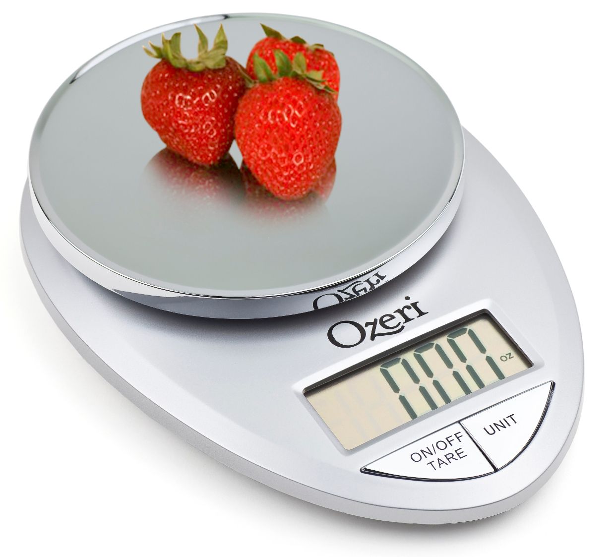 Ozeri Pro Digital Kitchen Food Scale, 1g to 12 lbs Capacity, in Stylish Silver at Sears.com
