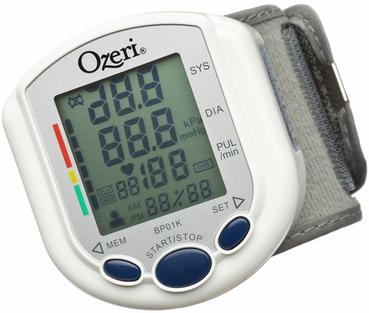 Ozeri CardioTech Pro Series Digital Blood Pressure Monitor with Heart Health WHO Indicator at Sears.com