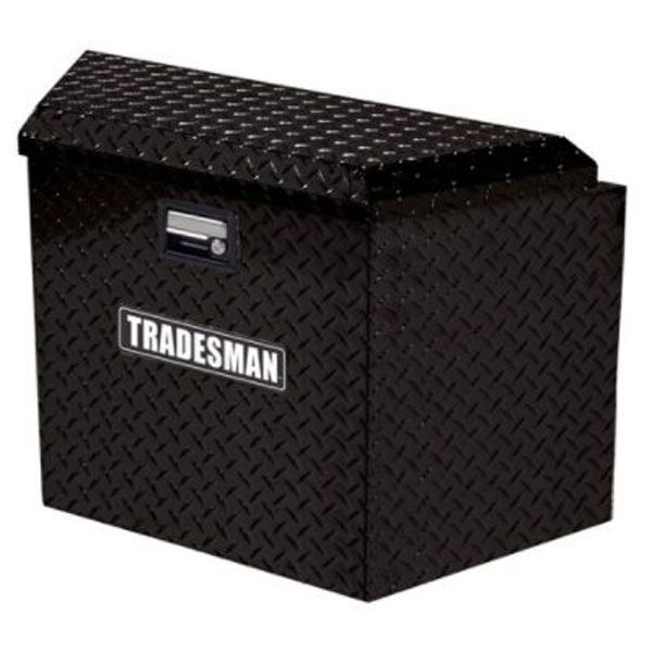 Tradesman TST16TTBBK 34-Inch 16-Gauge Steel Trailer Tongue Box  Black