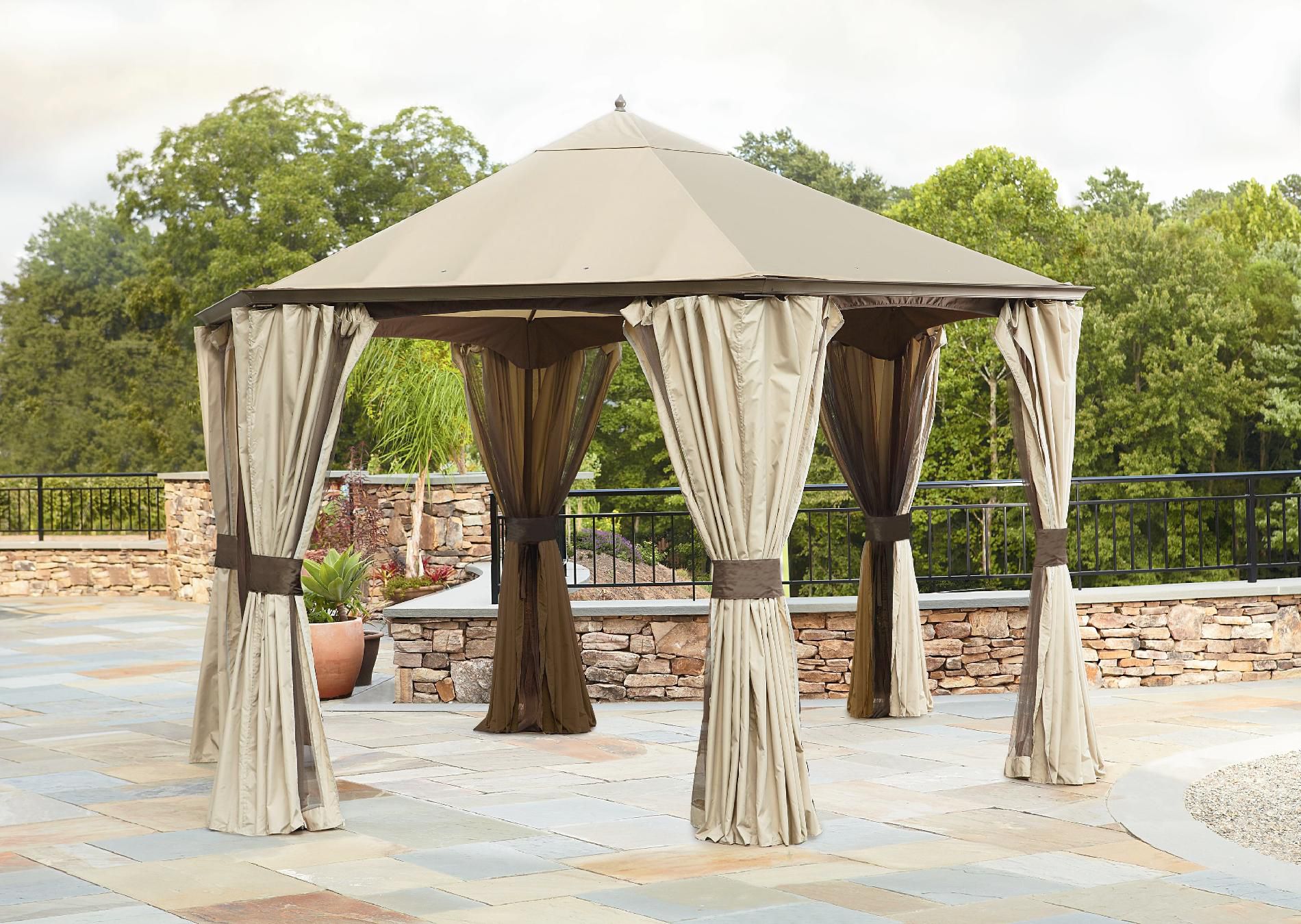 WILL THIS CANOPY FIT GARDEN OASIS HEXAGONAL GAZEBO PRODUCT CODE 0