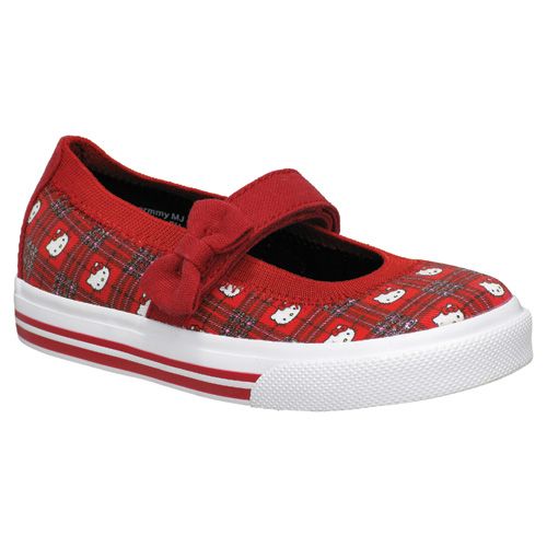 Keds Toddler Girl's Hello Kitty Charmmy Casual Shoe - Red