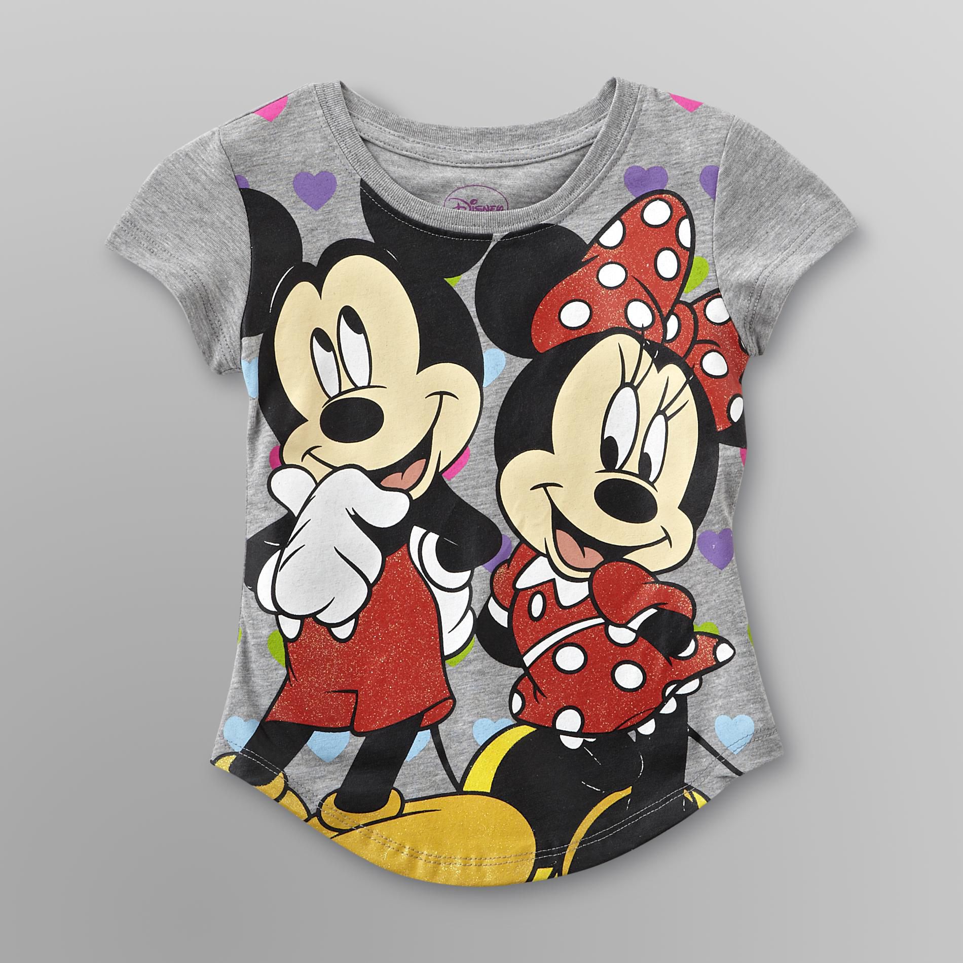 Disney Minnie & Mickey Mouse Toddler Girl's Graphic T-Shirt at Sears.com