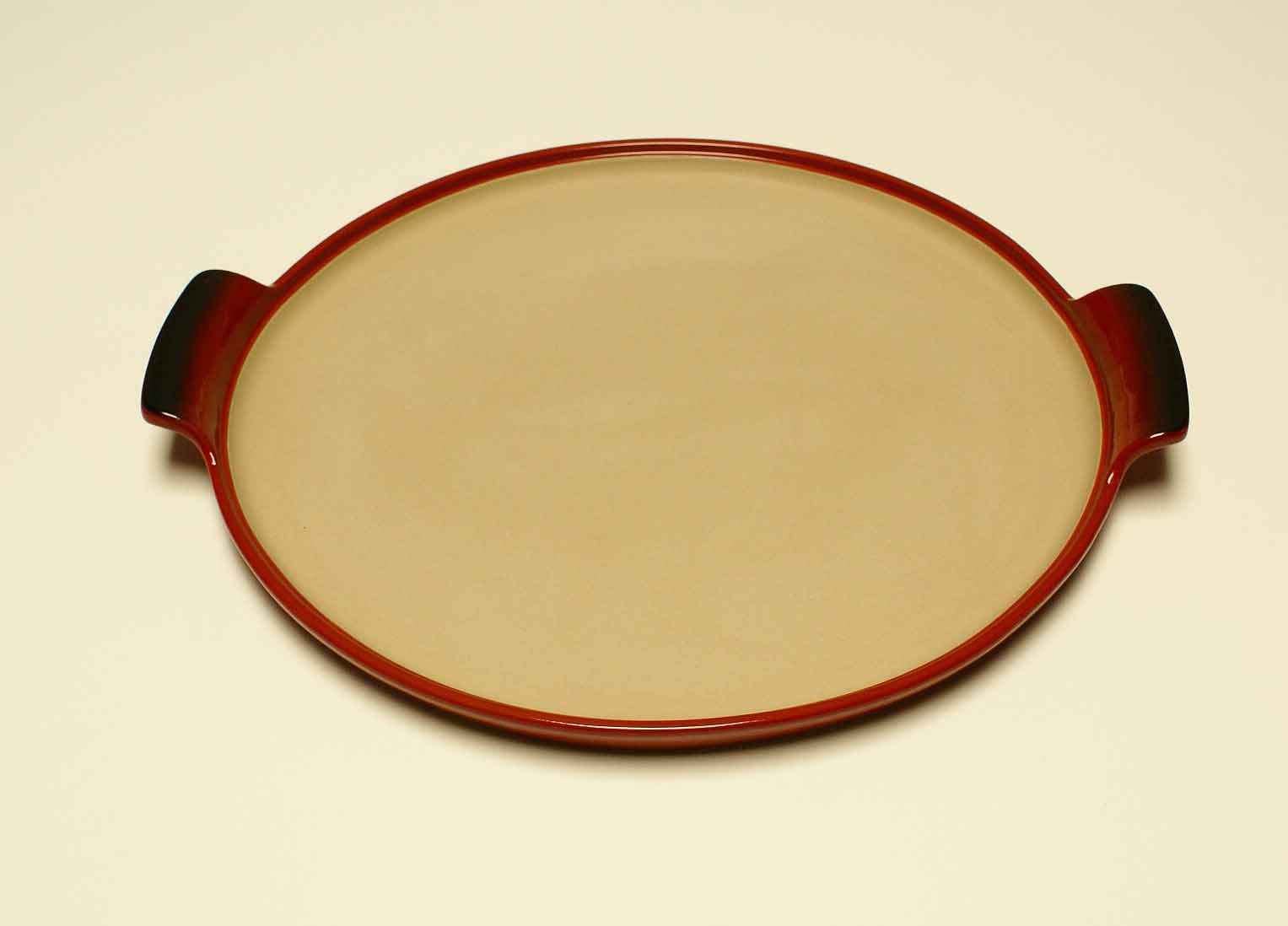 Haeger® NaturalStone™ HandCraft Handled Pizza Stone 15" round Shop