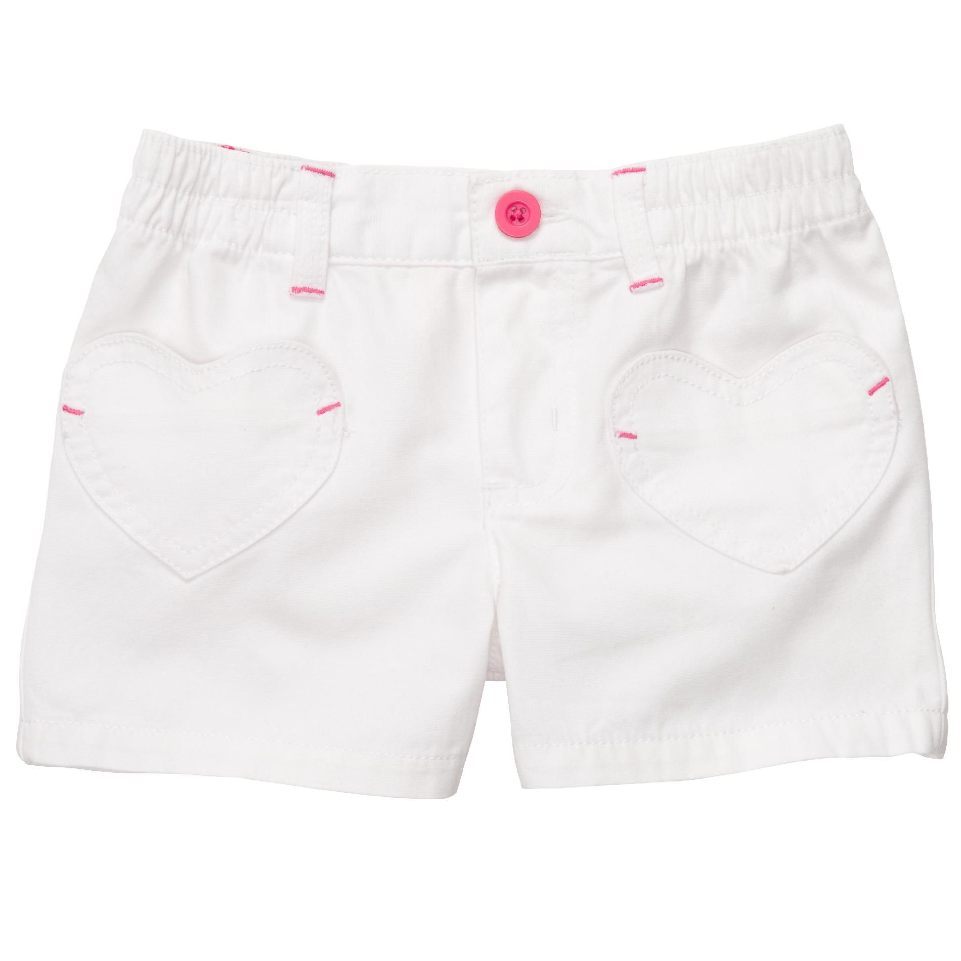 Carter's Girl’s Heart Pocket Shorts at Sears.com