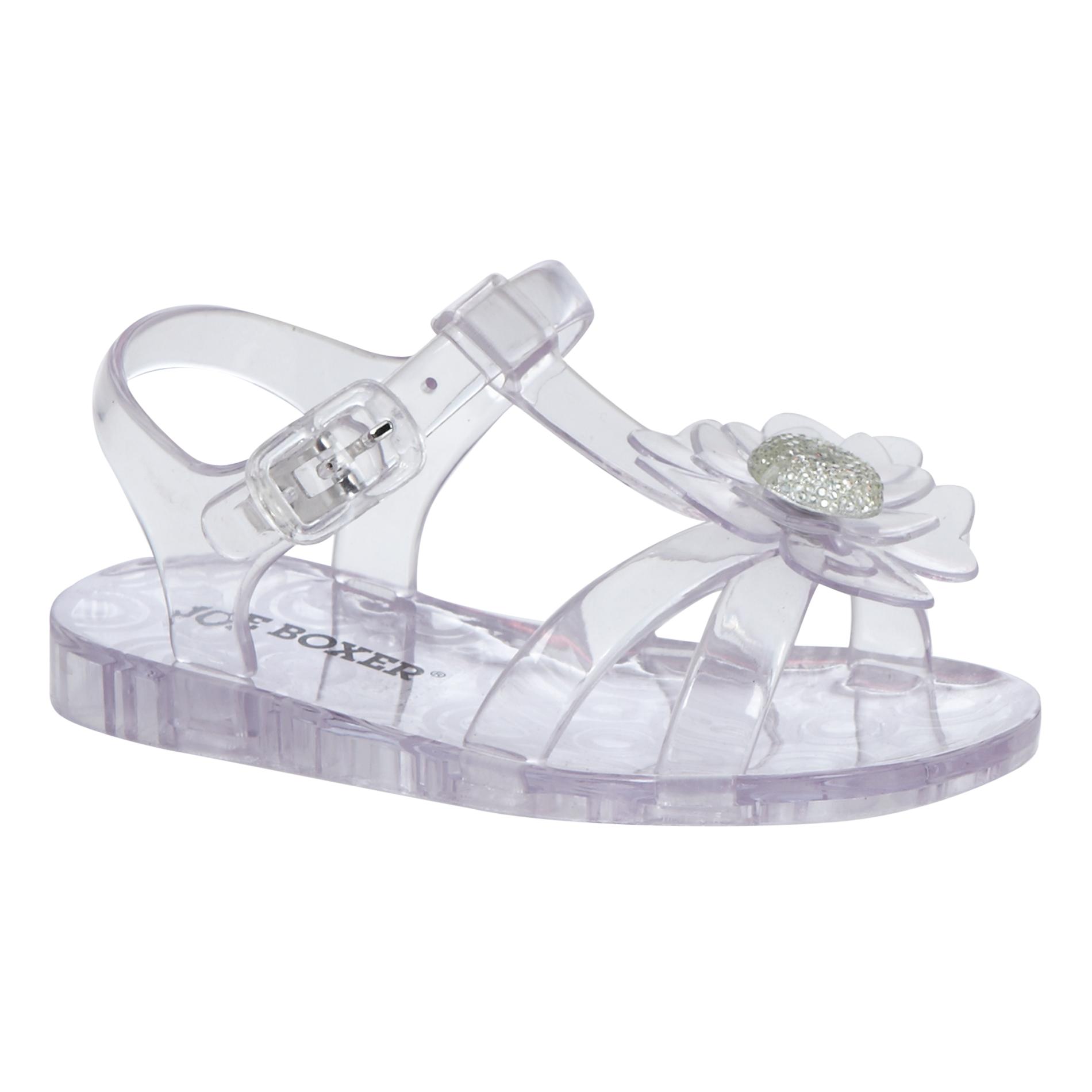 Joe Boxer Toddler Girl's Jelly Sandal Vera Clear Shop Your Way