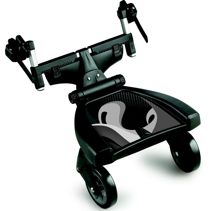 Dream On Me Deluxe Tag-A-Long Expandable Stroller Board in Black at Sears.com