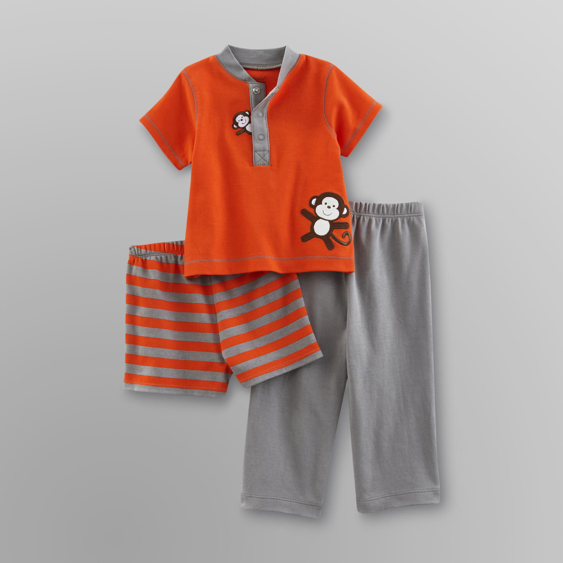 Welcome to the World Infant Boy's Shirt, Pants & Shorts - Monkeys at Kmart.com