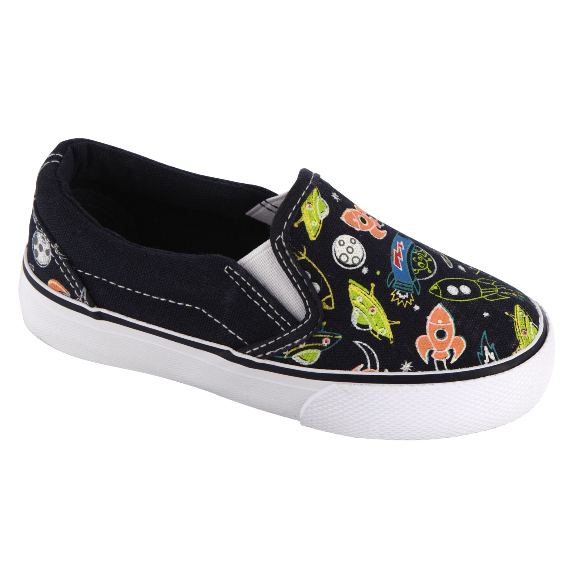Joe Boxer Toddler Girl's Casual Slip-On Remix - Black/Multi at Kmart.com