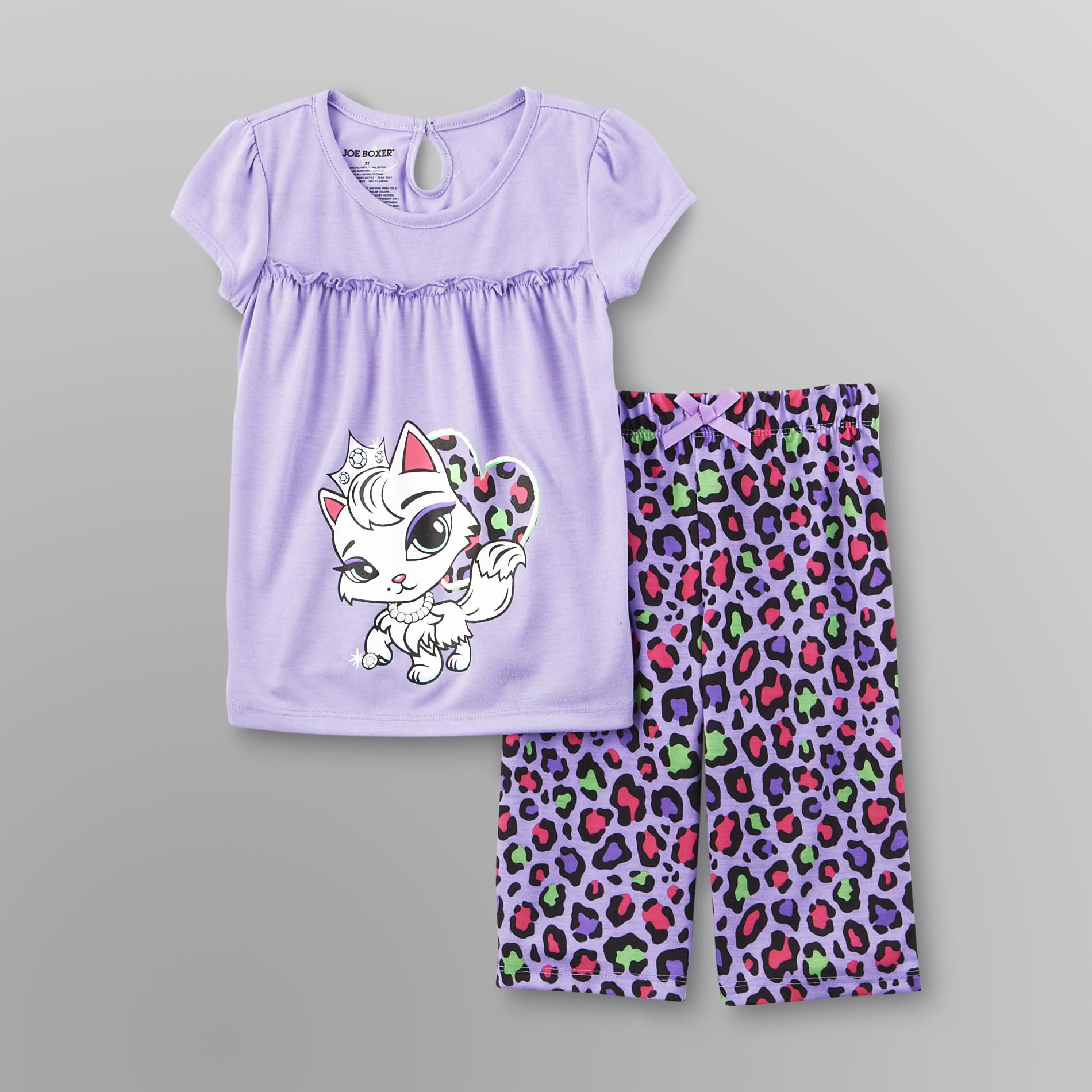 Joe Boxer Toddler Girl's Pajamas - Cat at Kmart.com