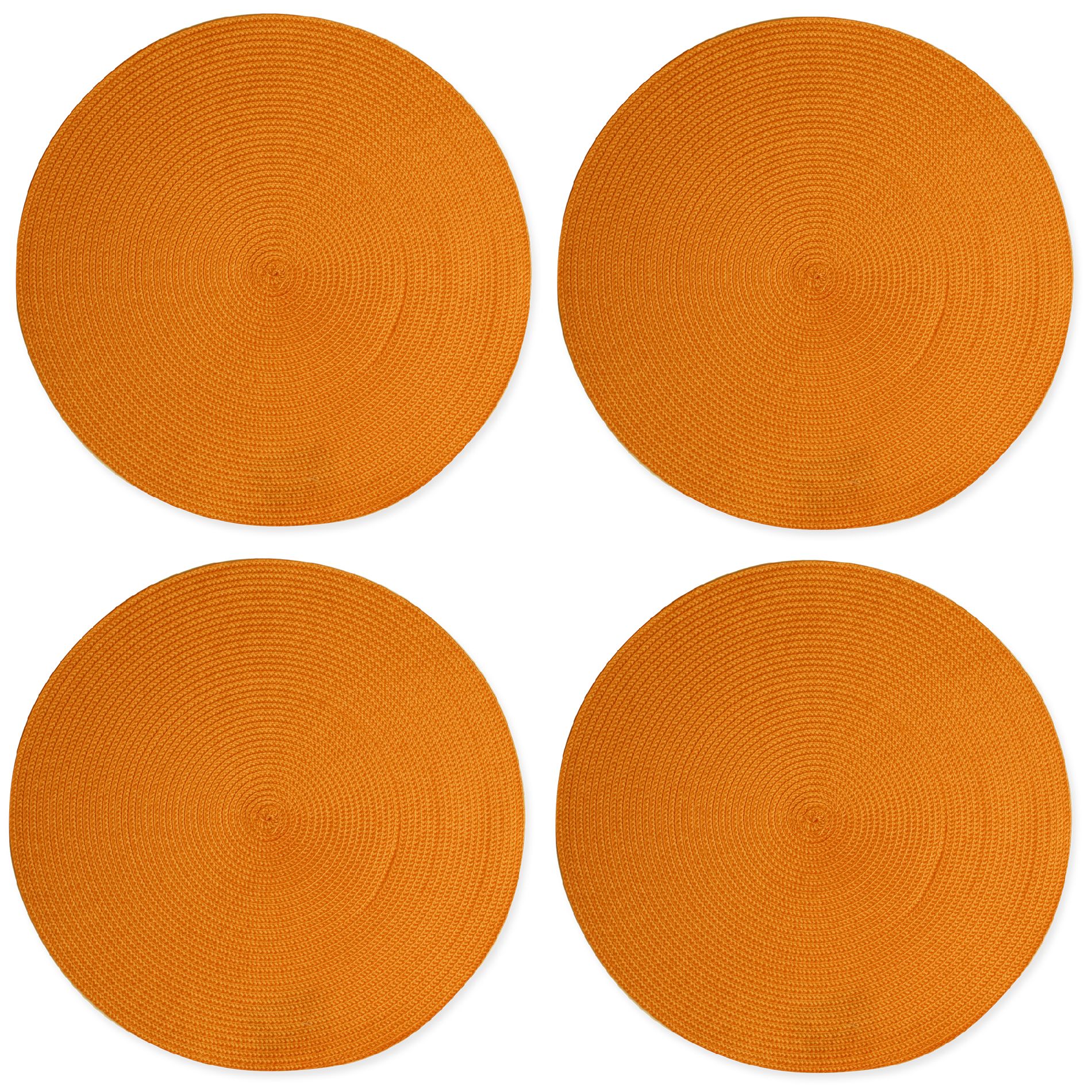Tag ROUND WOVEN PLACEMAT SET of 4 Home Dining & Entertaining Table Linens Placemats