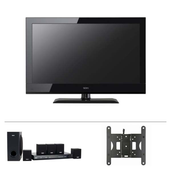 Seiki SE322FS 32" LED HDTV with Ultimate Home Theater Bundle at Kmart.com