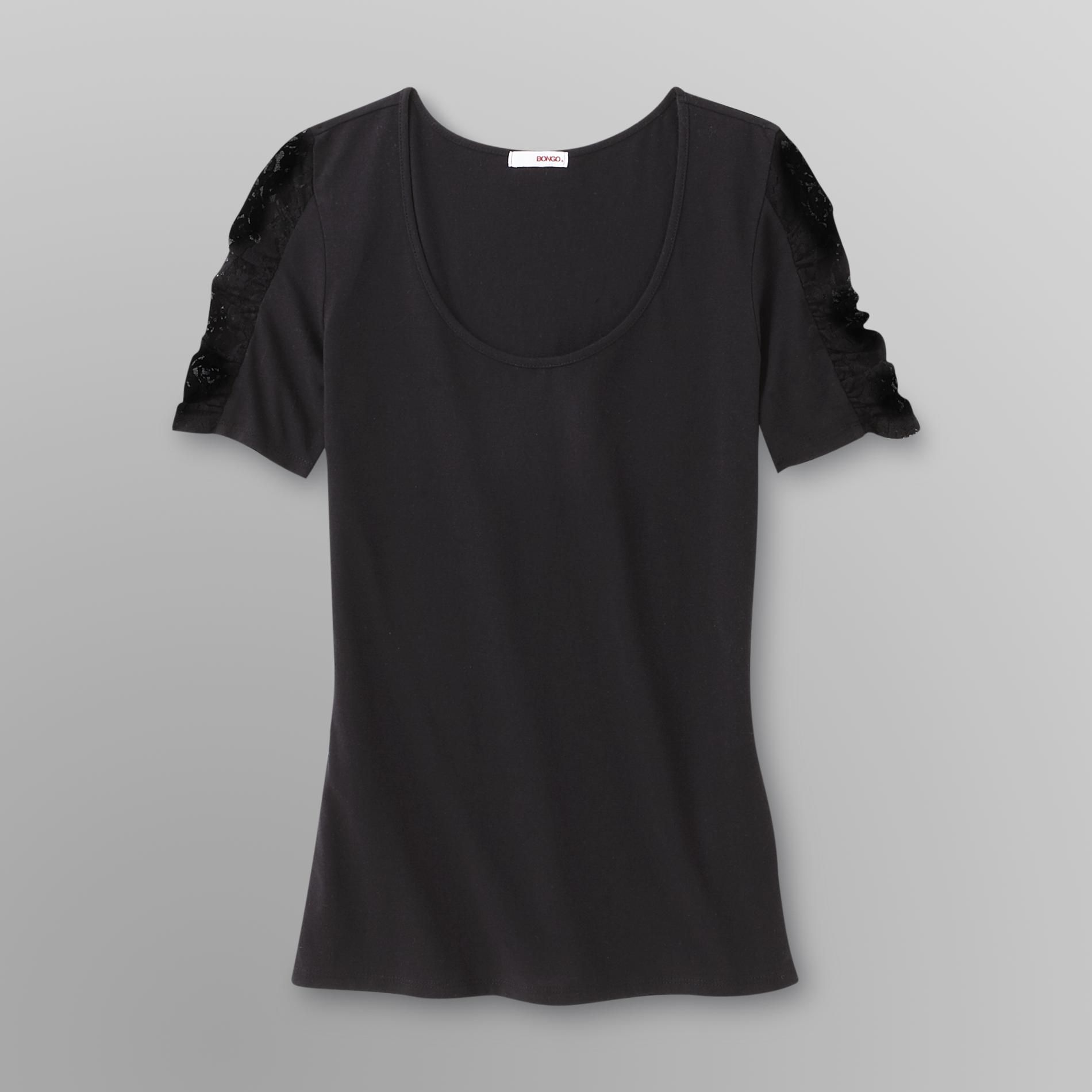 Bongo Junior's Knit Top - Lace Sleeves at Sears.com