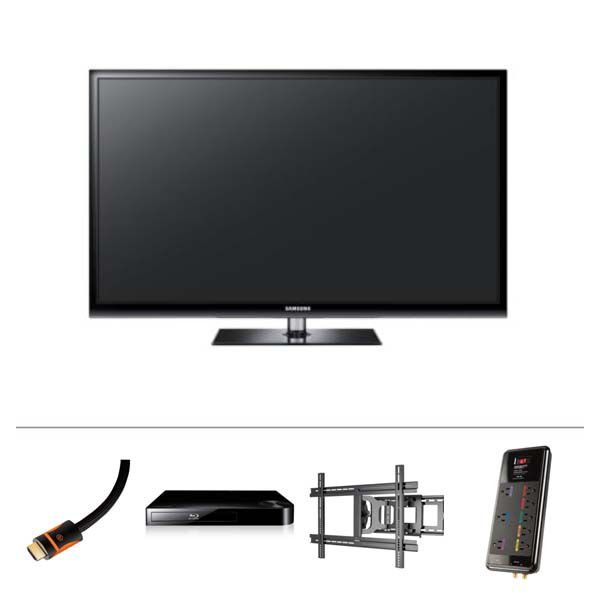 The Samsung 51'' Plasma Television Home Theater System...
