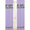 Zebra Purple Collection Window Panels