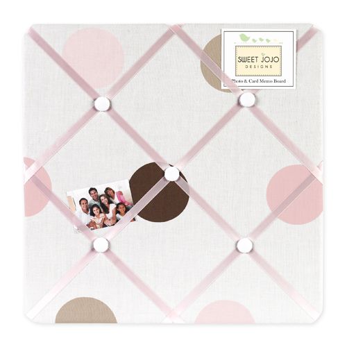 Sweet Jojo Designs Mod Dots Pink Collection Memo Board at Sears.com