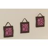Bella Pink Collection Wall Hangings