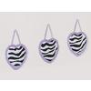 Zebra Purple Collection Wall Hangings