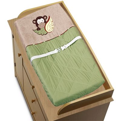 Sweet Jojo Designs Monkey Collection Changing Pad Cover at Sears.com