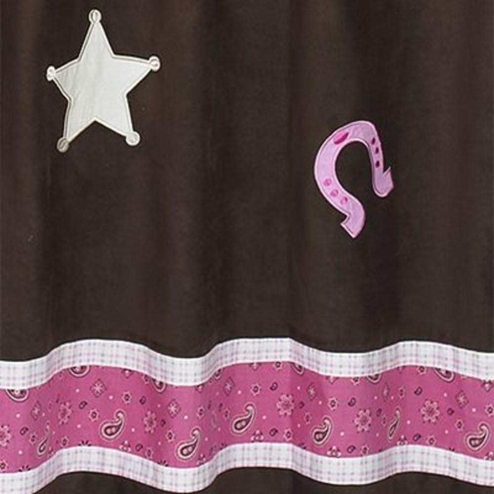 Sweet Jojo Designs Cowgirl Collection Shower Curtain