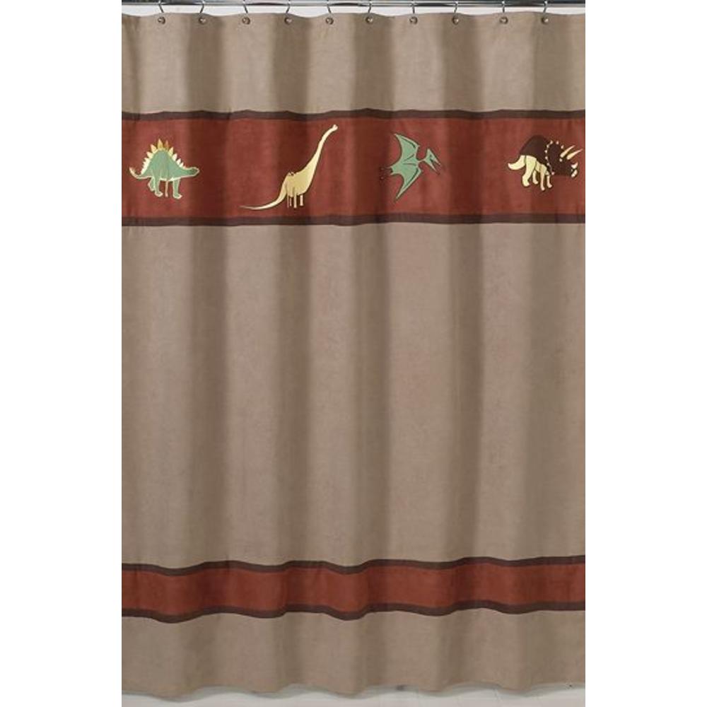 Sweet Jojo Designs Dinosaur Land Collection Shower Curtain