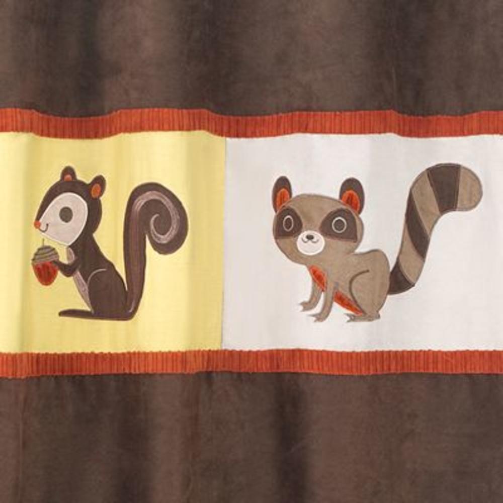 Sweet Jojo Designs Forest Friends Collection Shower Curtain