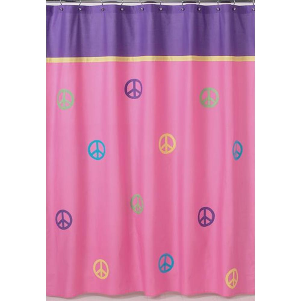 Sweet Jojo Designs Groovy Collection Shower Curtain