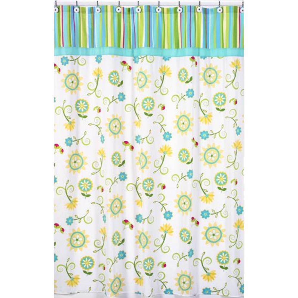 Sweet Jojo Designs Layla Collection Shower Curtain