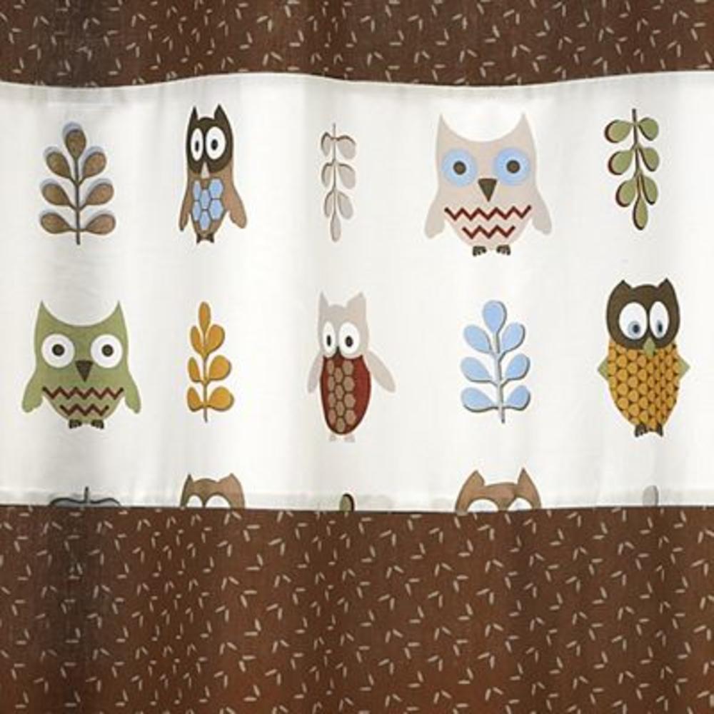 Sweet Jojo Designs Owl Collection Shower Curtain