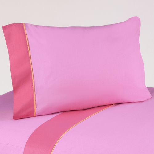 Sweet Jojo Designs Butterfly Pink and Orange Collection Twin Sheet Set at Kmart.com