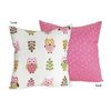 Owl Pink Collection Decorative Pillow