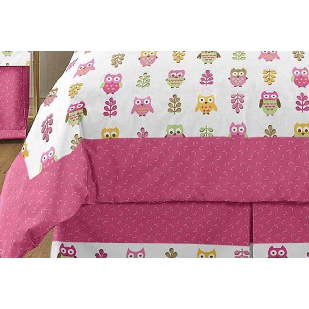 Sweet Jojo Designs Owl Collection 3pc Full/Queen Bedding Set