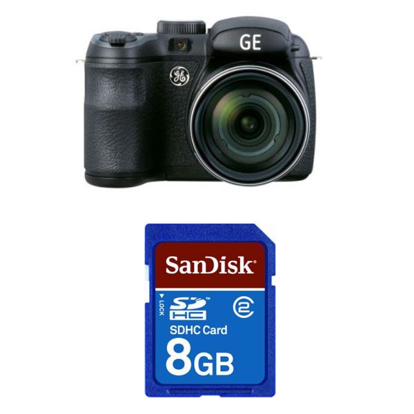 GE X500 Power Pro Series Digital Camera & Memory Card...