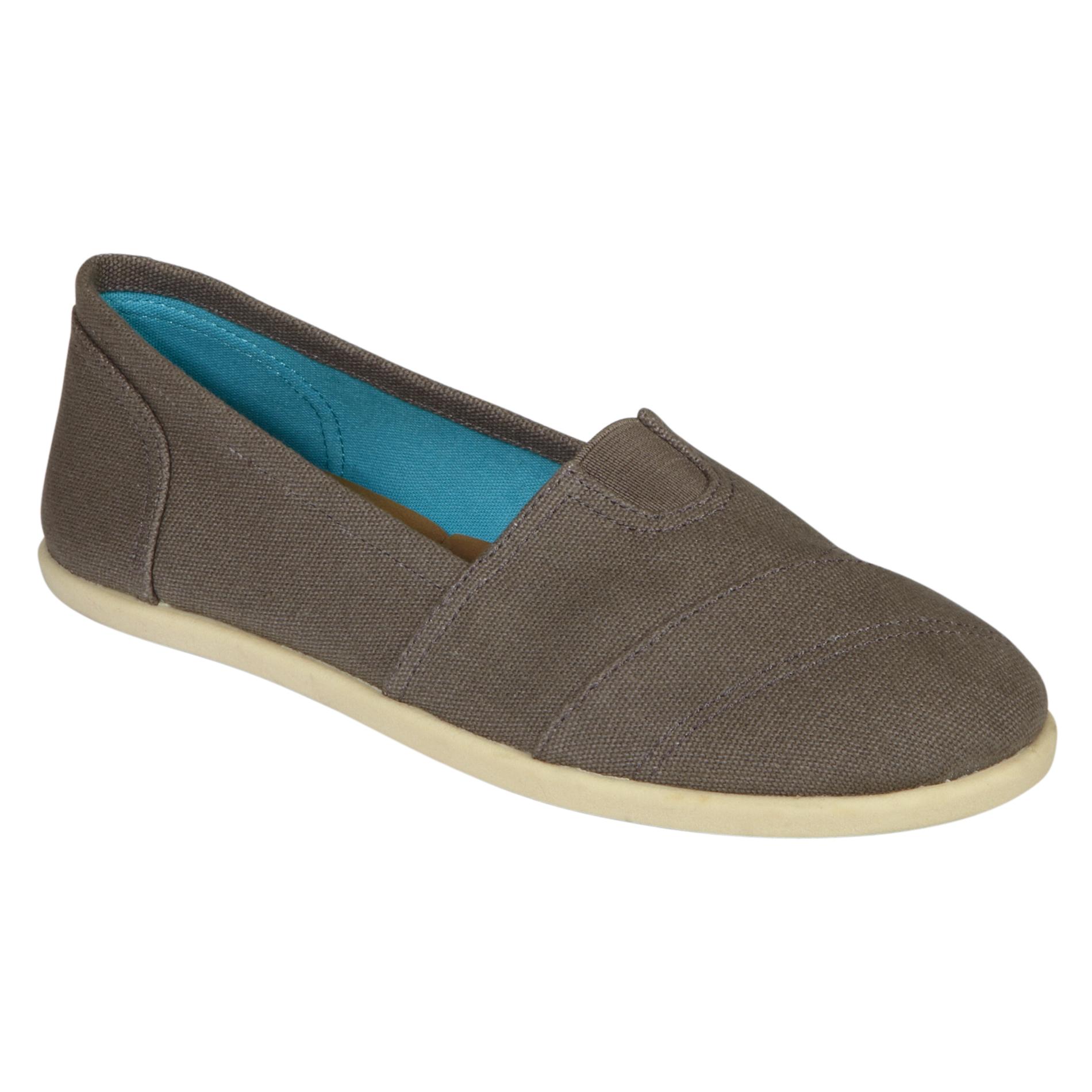 Bongo Women's Casual Canvas Shoe Prepster - Grey at Kmart.com