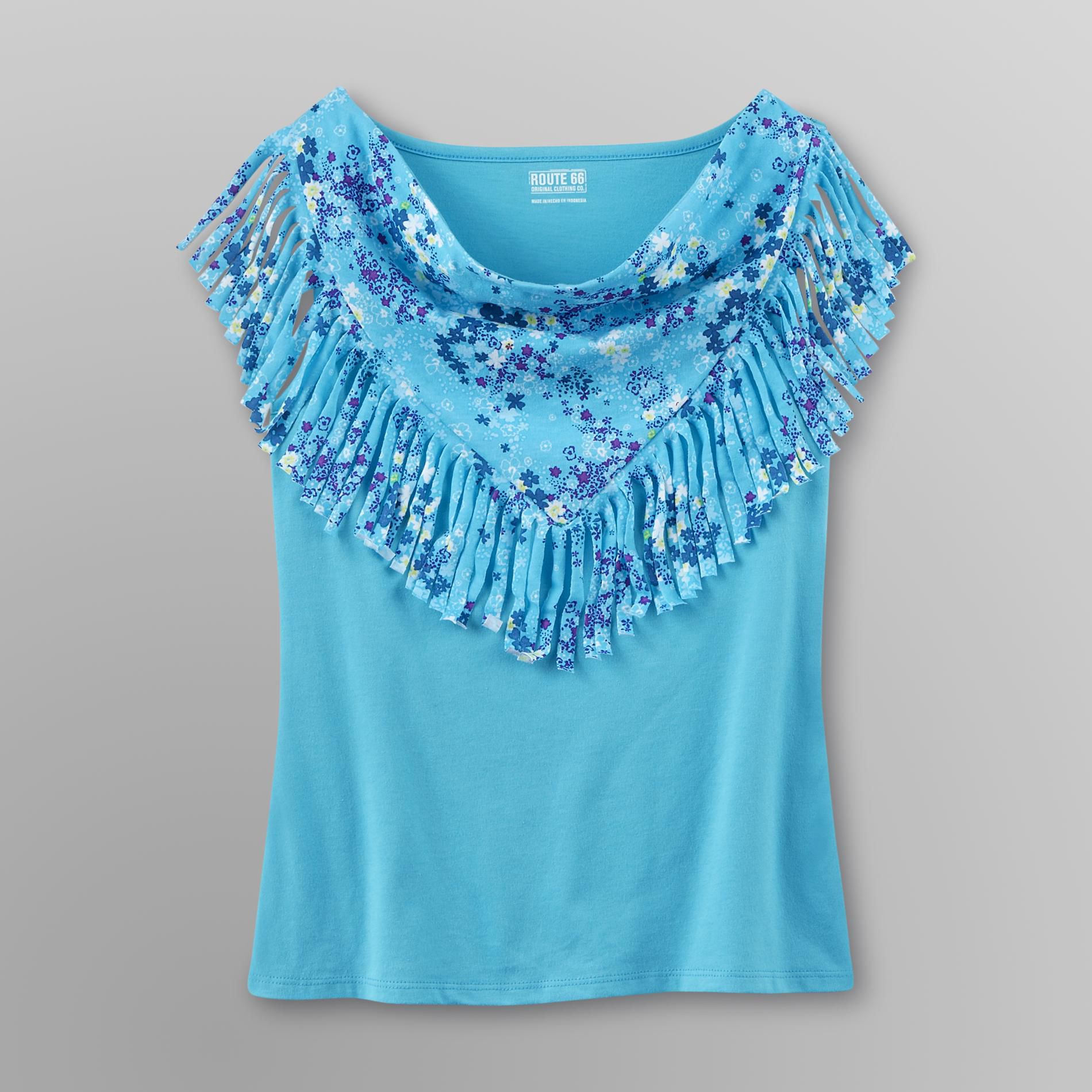 Route 66 Girl's Fringe Scarf Tank Top at Kmart.com