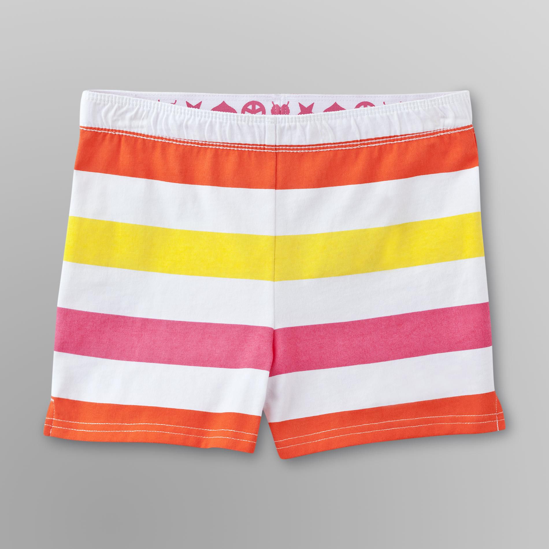 Basic Editions Girl's Knit Shorts - Striped at Kmart.com