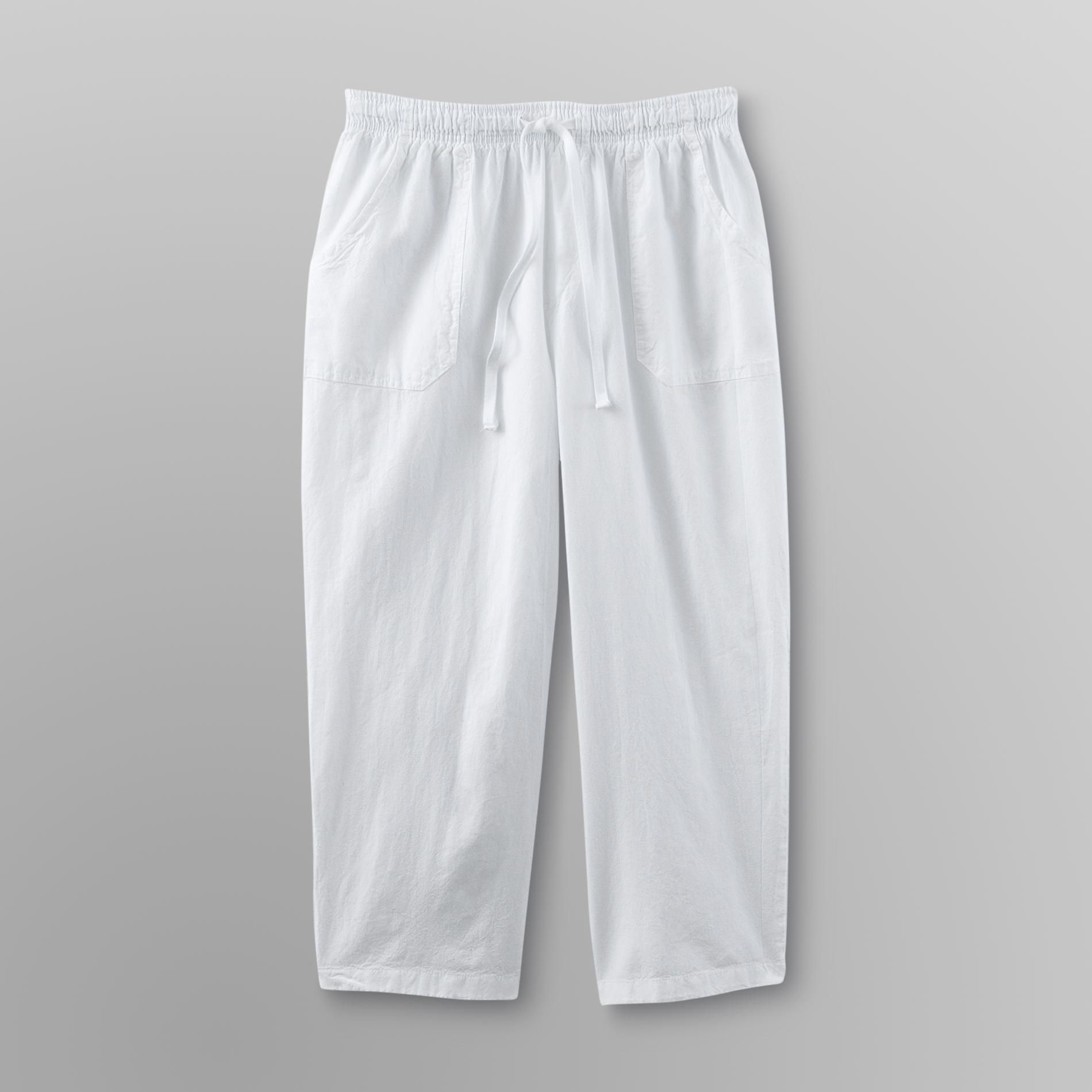 Basic Editions Women's Drawstring Capri Pants at Kmart.com