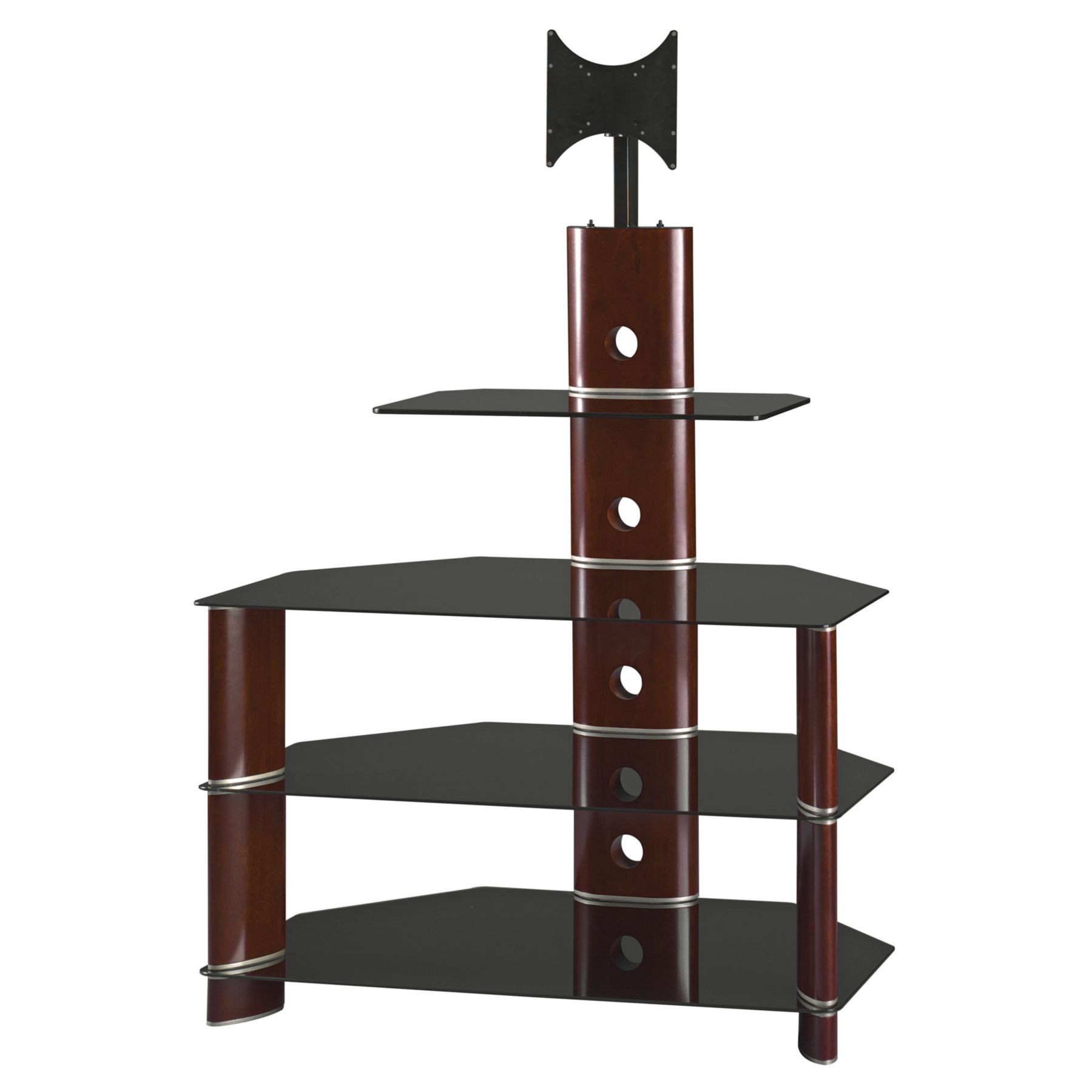 Bush Furniture, Segments Collection Bedroom Height TV Stand - Home ...