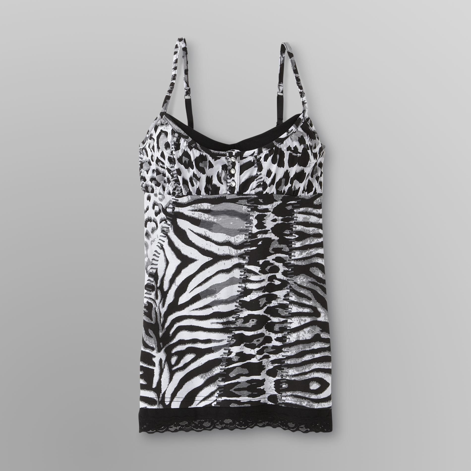Glo Junior's Layered Look Cami - Leopard Print at Kmart.com