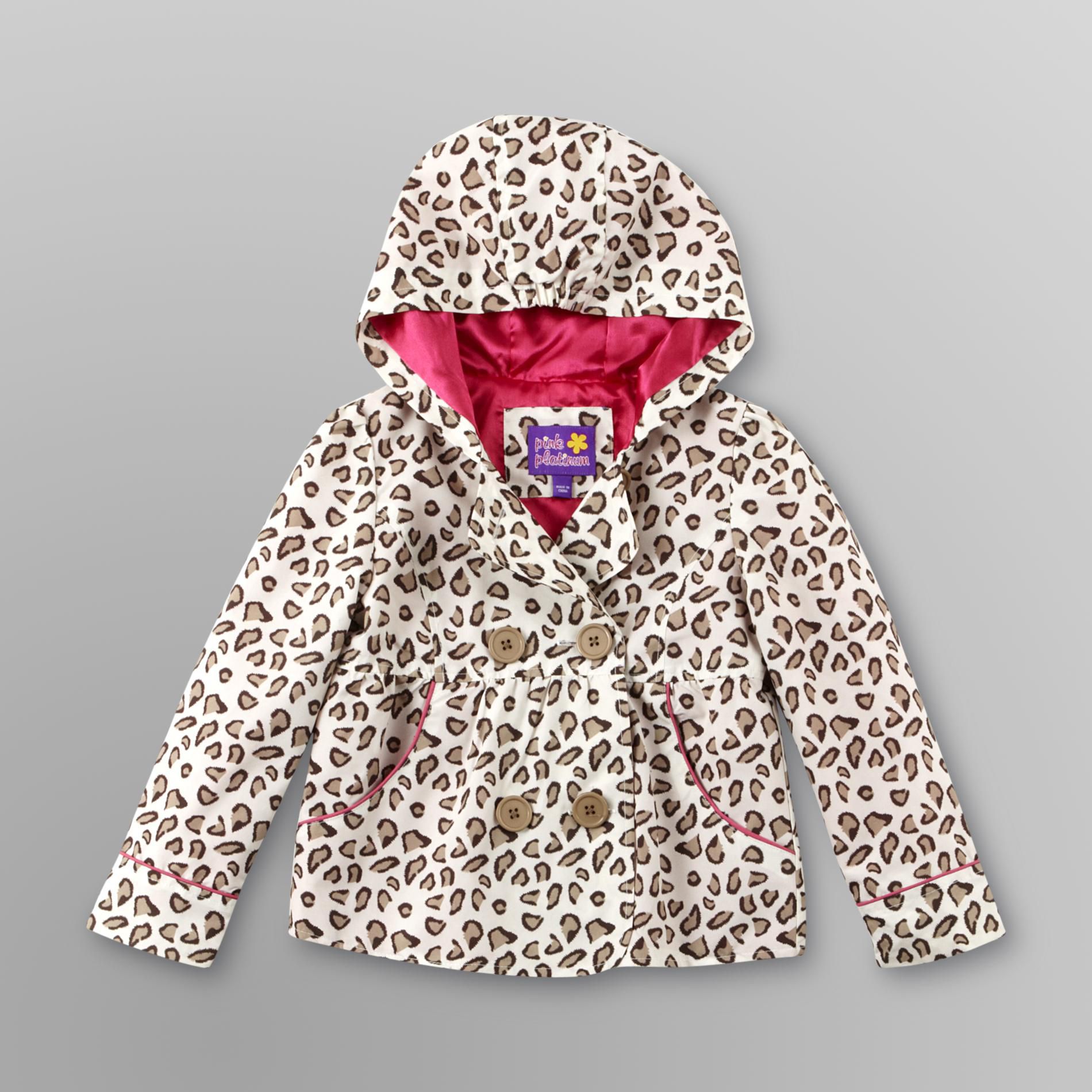 Platinum Girl's Hooded Jacket - Cheetah Print at Sears.com