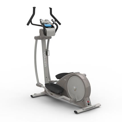 Bonita Elliptical from Yowza Fitness Beige and Gray 15 3/4